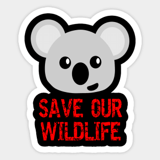 WILDLIFE IN NEED Sticker